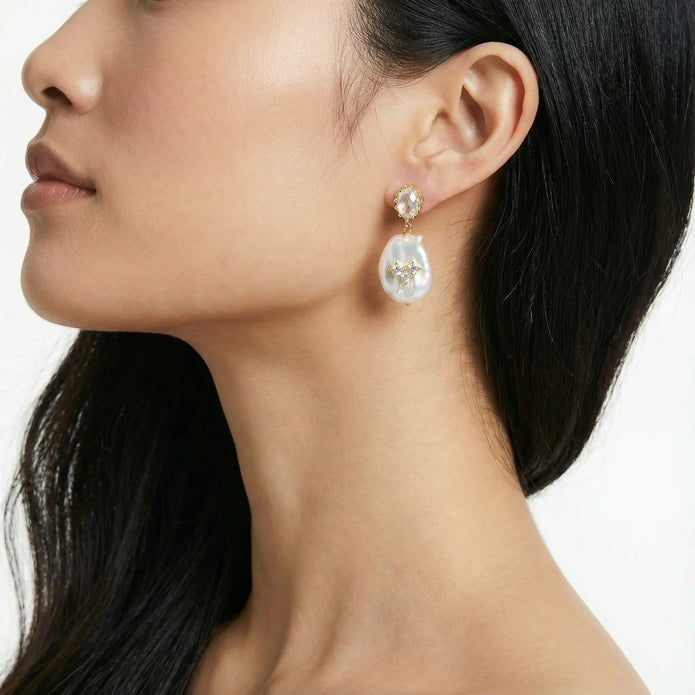 Dainty Sparkle Pearl Drops