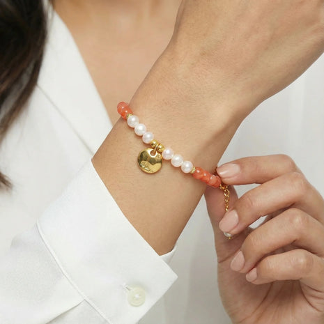 Sunset on Fire Bracelet