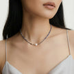 Twilight Pearl & Iolite Necklace