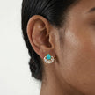 Azure & Coral Earrings