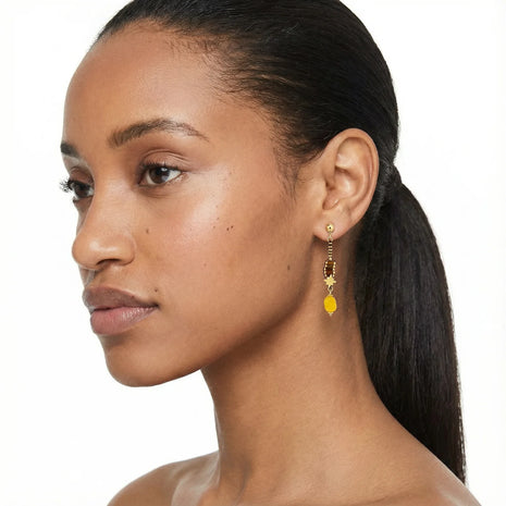 Falling Star Drop Earrings