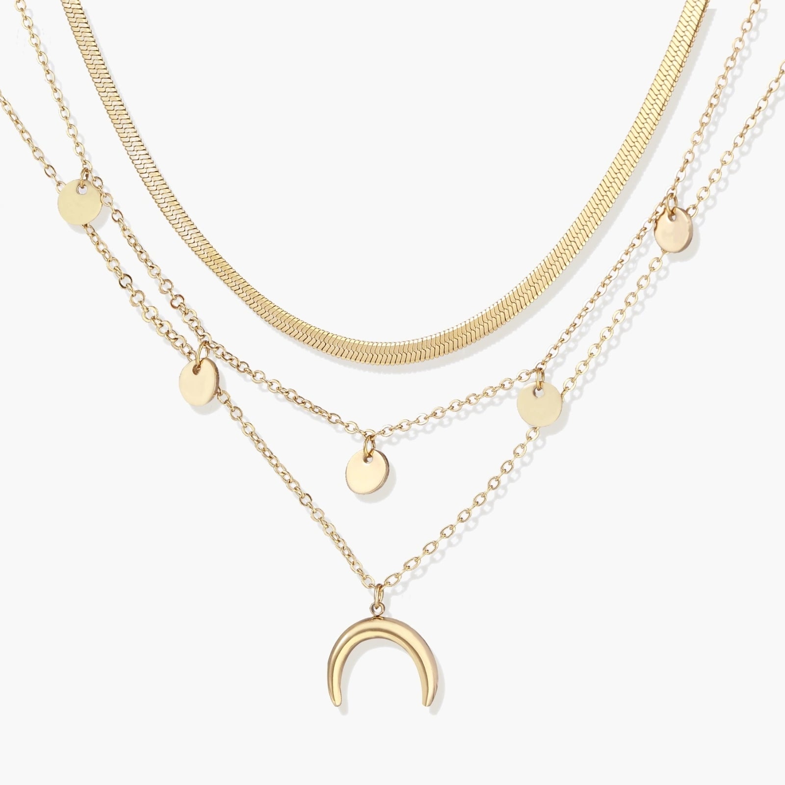 Golden Crescent Layer Set