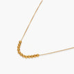 Golden Sphere Necklace