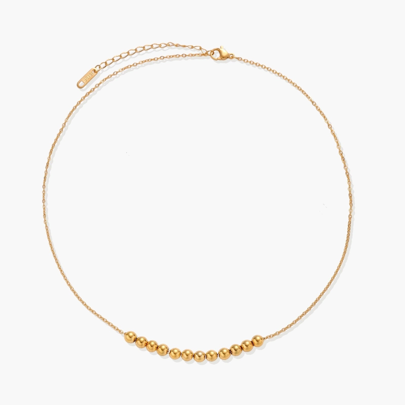 Golden Sphere Necklace