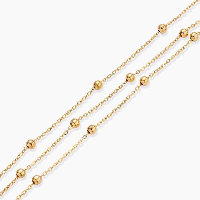 Golden Orbit Bracelet