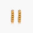 Twisted Gold Hoops