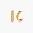 Dimpled Glow Hoops