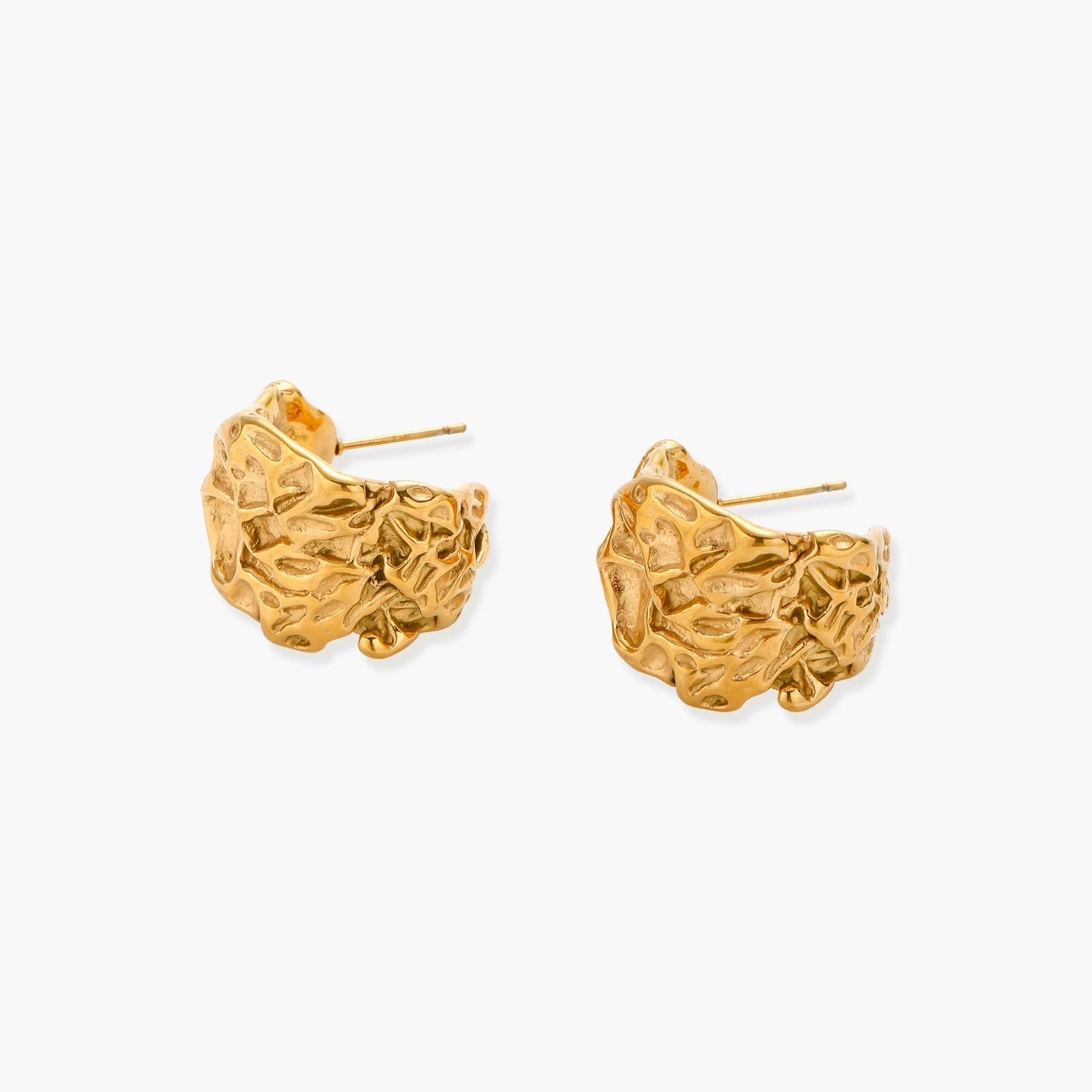 Molten Gold Hoops