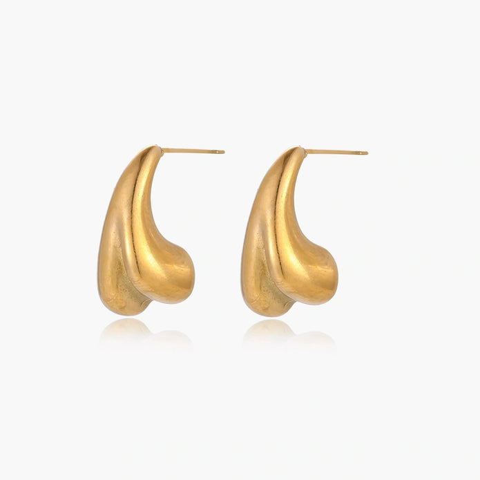 Sculpted Drop Earrings
