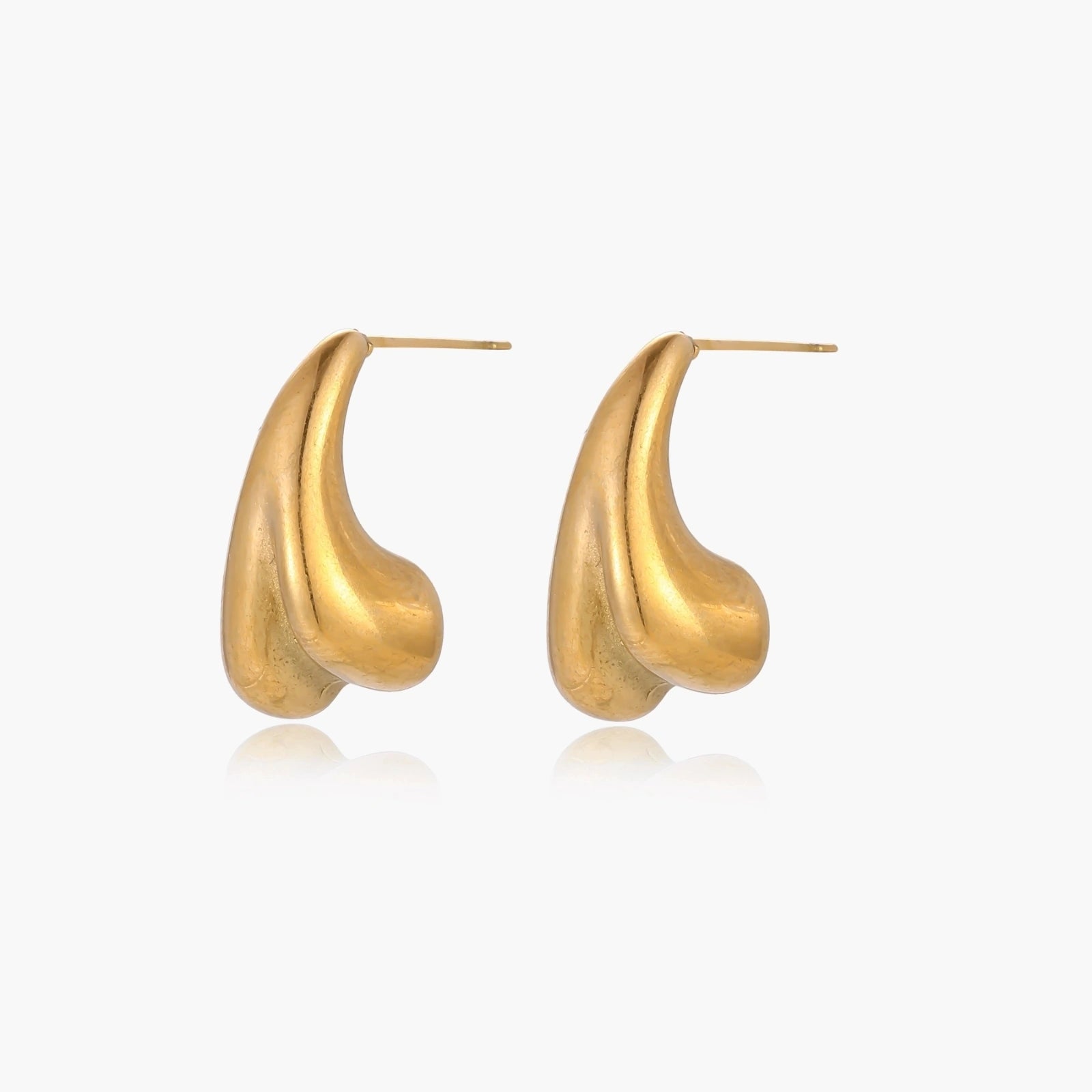 Sculpted Drop Earrings