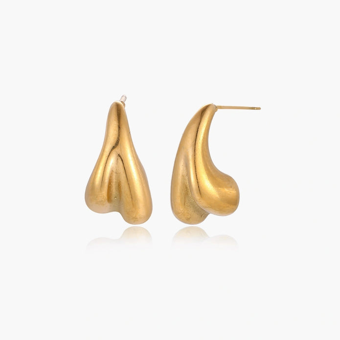 Sculpted Drop Earrings