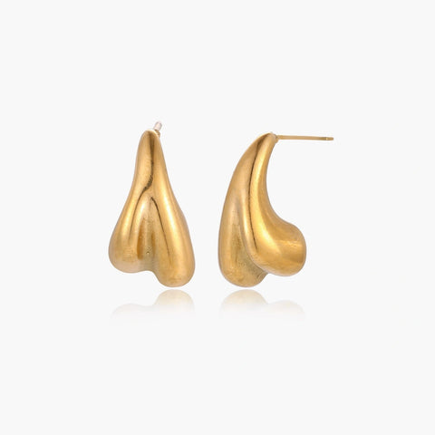 Sculpted Drop Earrings