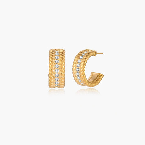 Twisted Confidence Hoops