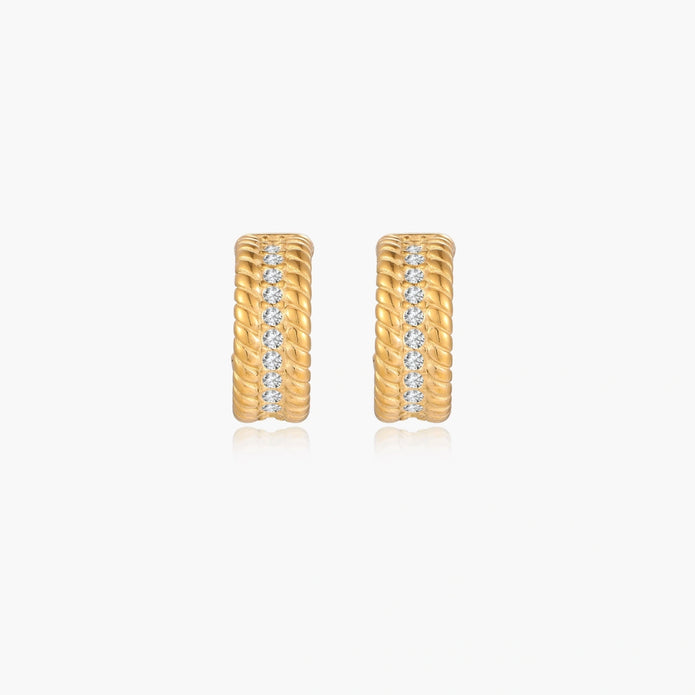 Twisted Confidence Hoops