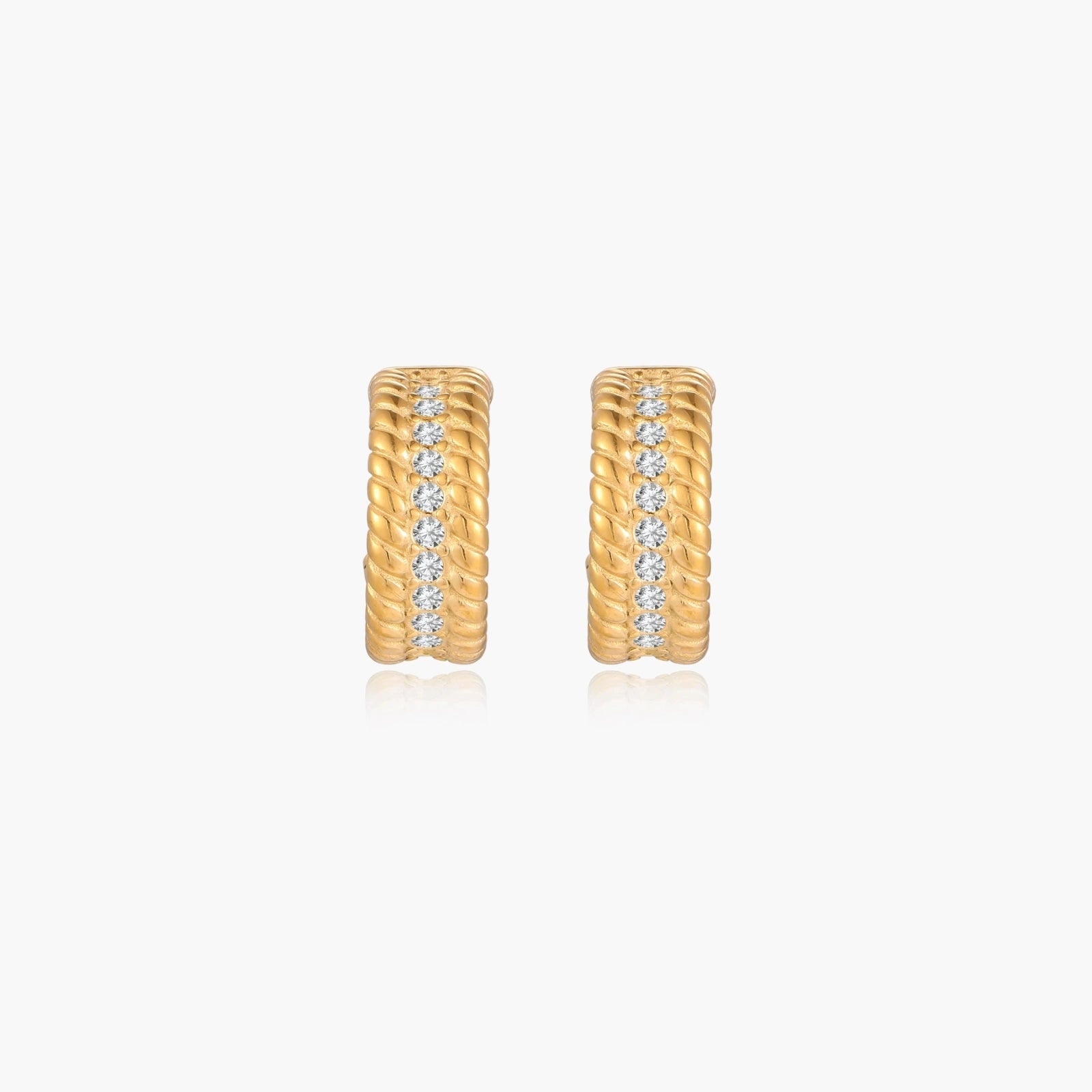 Twisted Confidence Hoops