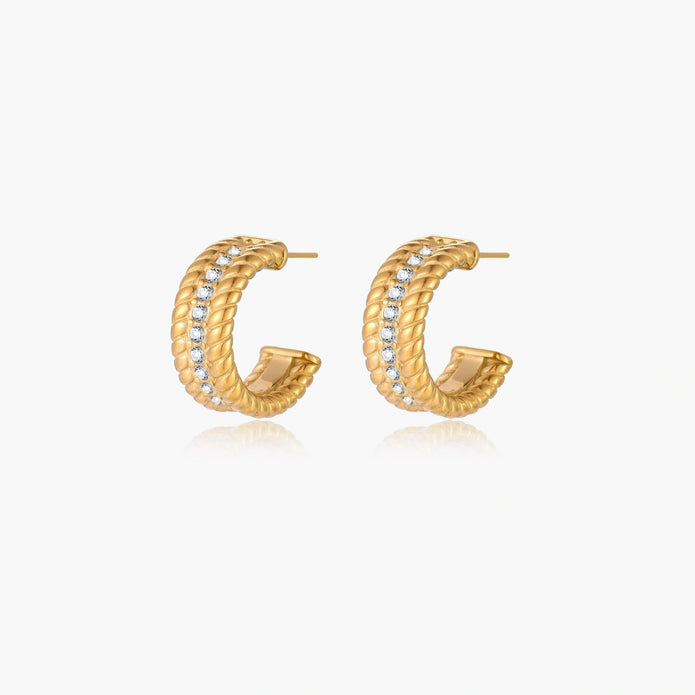 Twisted Confidence Hoops
