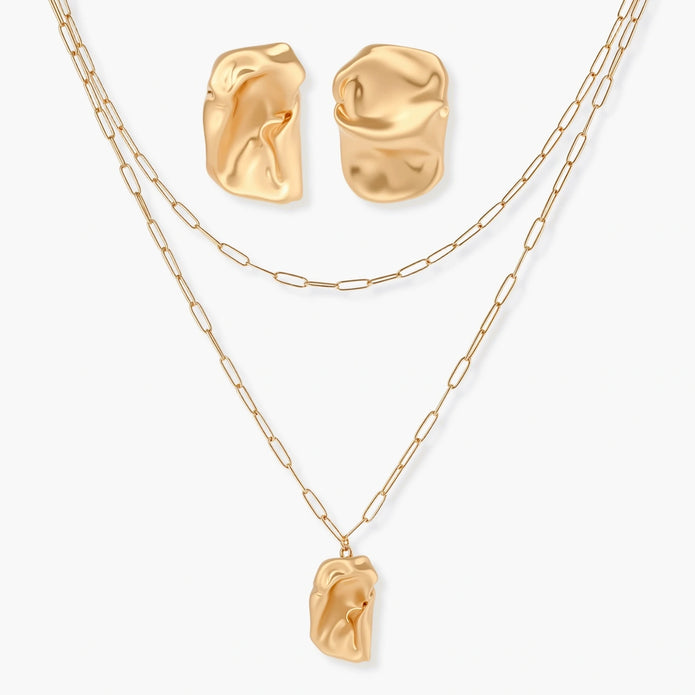 Molten Art Jewelry Set