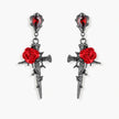 Thorn Rose Dagger Earrings