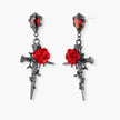 Thorn Rose Dagger Earrings