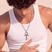 Skull Ankh Necklace